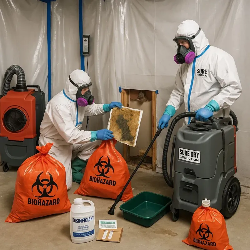 Contaminated Water Handling Protocols process in Kingsley, IA