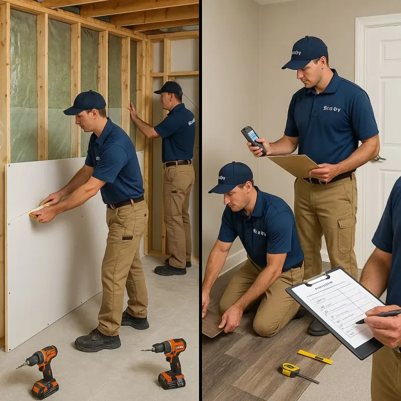 Repairs and Reconstruction process in Kingsley, IA