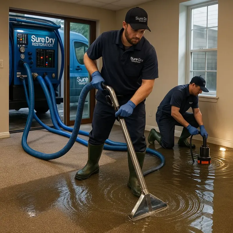 Water Extraction and Removal process in Kingsley, IA